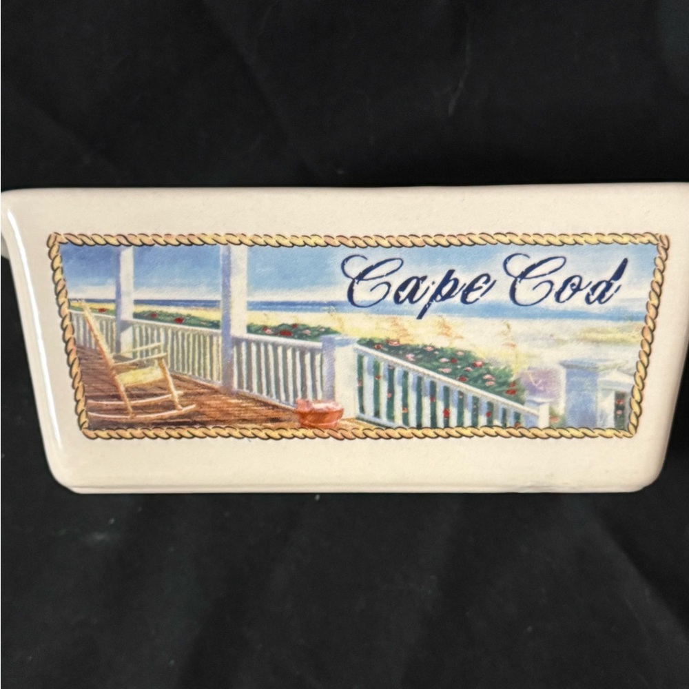 Cape Cod Scenic Ceramic Mini Loaf Dish